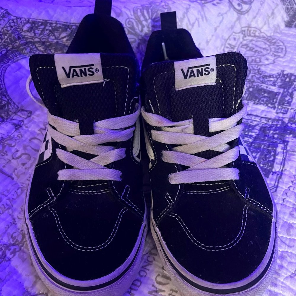 50% OFF Weekend Sale Boys Vans shoes size 4!